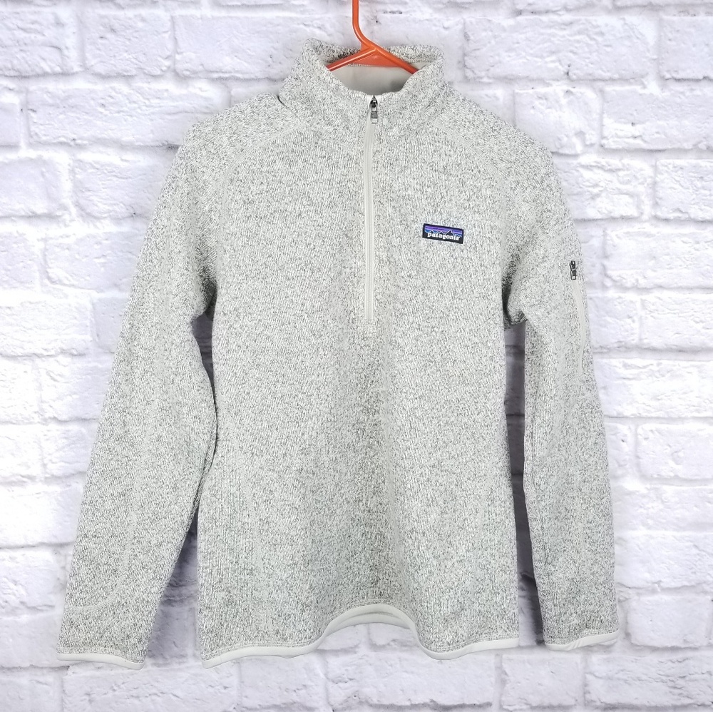 Patagonia 1/4 zip better sweater pelican - Picture 3 of 7